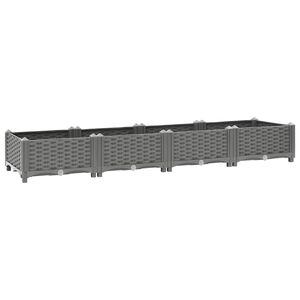 vidaXL h&oslash;jbed 160x40x23 cm polypropylen
