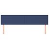 vidaXL sengegavle 180x5x78/88 cm stof bl&aring;