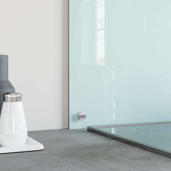 vidaXL st&aelig;nkplade 90x50 cm h&aelig;rdet glas m&aelig;lkeagtig