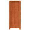 vidaXL Sideboard Voks brun 70 x 35 x 80 cm Massiv fyrretr&aelig;