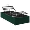 vidaXL Elektrisk Justerbar Sengetramme Skovgr&oslash;n 200 x 80 x 33,5 cm