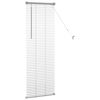 vidaXL Vindues Blind med gardiner S&oslash;lv Aluminium