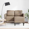 vidaXL 2-personers sofa med chaiselong L-formet 125 cm kunstl&aelig;der