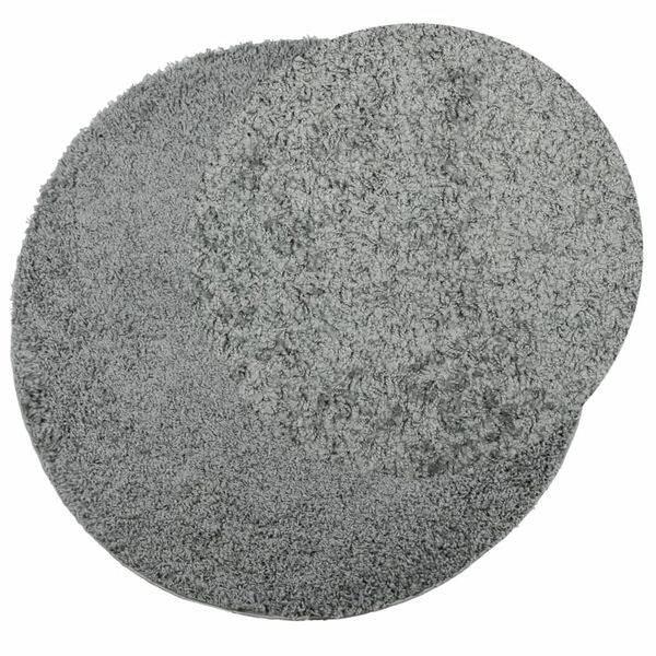 vidaXL shaggy gulvt&aelig;ppe PAMPLONA &Oslash; 240 cm h&oslash;j luv gr&oslash;n
