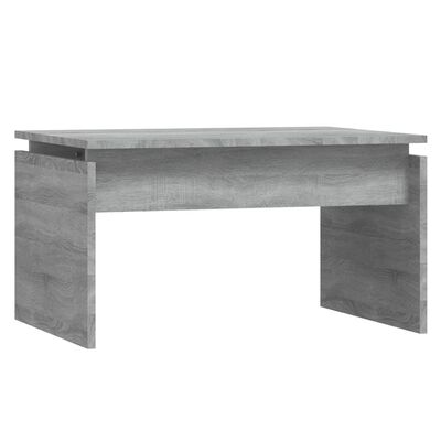 vidaXL sofabord 68x50x38 cm konstrueret træ grå sonoma-eg