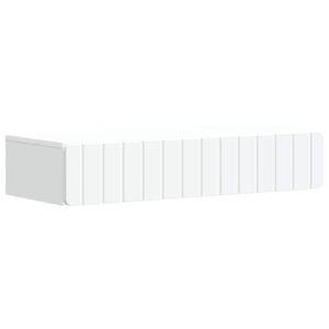 vidaXL V&aelig;gh&aelig;ngt Sideskab Hvid 87,5 x 34,5 x 17 cm Konstrueret tr&aelig;