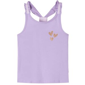 Tanktop til b&oslash;rn str. 92 lilla