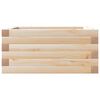 vidaXL plantekasse 50x50x23 cm massivt fyrretr&aelig;