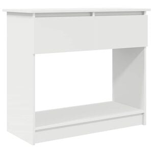 vidaXL konsolbord med skuffer 85,5x38,5x74,5 cm hvid