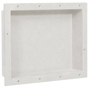 vidaXL bruseniche 41x51x10 cm mat hvid