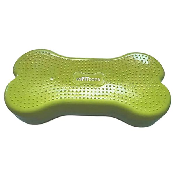 FitPAWS k&aelig;ledyrs-balanceplatform &rdquo;K9FITbone&rdquo; PVC gr&oslash;n FPK9BONEGR