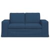 vidaXL Sofa Bl&aring; Samlede dimensioner: 162 x 80 x 82 cm (B x D x H)