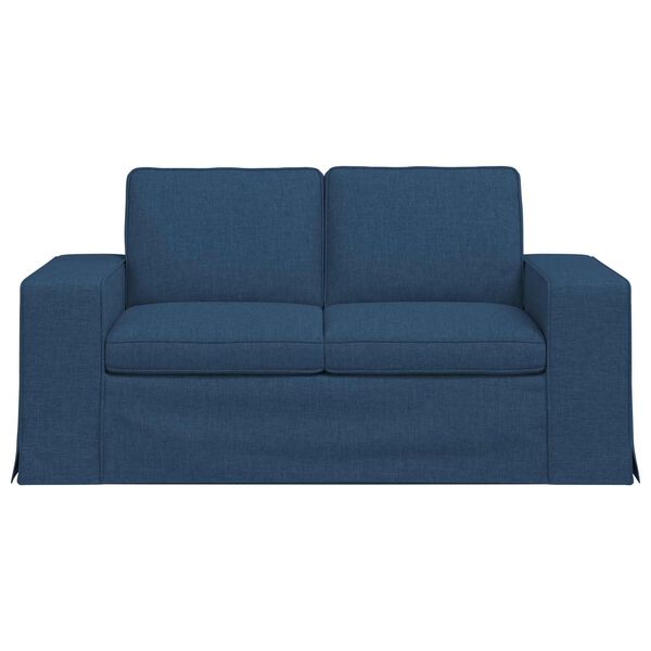 vidaXL Sofa Bl&aring; Samlede dimensioner: 162 x 80 x 82 cm (B x D x H)