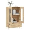 vidaXL skab 69,5x31x115 cm konstrueret træ sonoma-eg