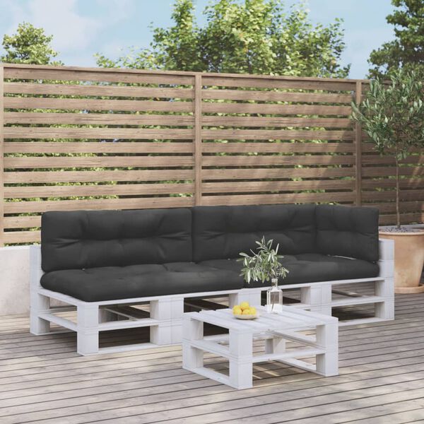 vidaXL pallehynder 5 stk. stof sort