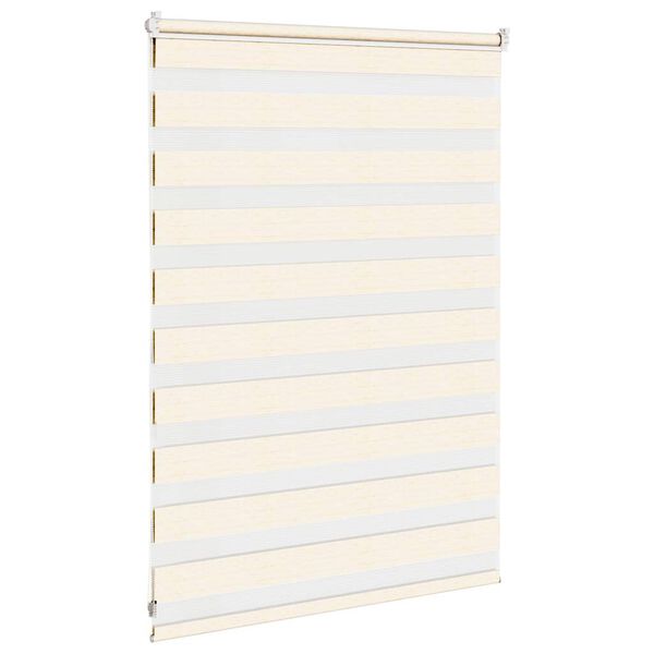 vidaXL zebragardin marmorbeige 105x100 cm stofbredde 100,9cm polyester