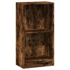 vidaXL bogreol 40x24x76 cm konstrueret tr&aelig; r&oslash;get egetr&aelig;sfarve
