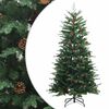 vidaXL Kunstigt Hinged Juletr&aelig; 150 cm PE og PVC Gr&oslash;n