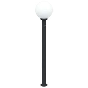 vidaXL pullertlampe med sensor 120 cm sort IP44