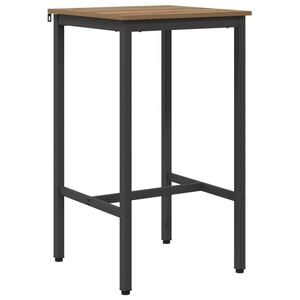 vidaXL Barbord 52 x 52 x 110 cm Konstrueret tr&aelig; Artisan-eg Rektangul&aelig;r