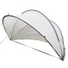 vidaXL Pool Dome 405 x 405 x 192 cm 185T polyester med PU-bel&aelig;gning