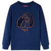 Sweatshirt til b&oslash;rn str. 140 marinebl&aring;