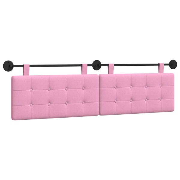 vidaXL H&aelig;ngende Hovedgavl V&aelig;gmonteret Stof