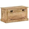 vidaXL skob&aelig;nk 85x40x45 cm massivt mangotr&aelig;