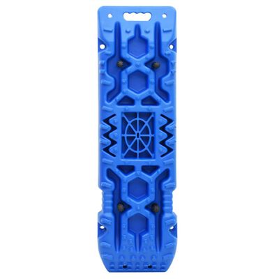 vidaXL frikørselsplader 2 stk. 107x31x7 cm nylon blå