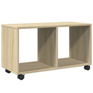 vidaXL rullebord 72x33x42,5 cm konstrueret tr&aelig; sonoma-eg