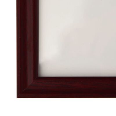 vidaXL billedrammer 5 stk. til væg eller bord 59,4x84 cm mørkerød