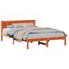vidaXL Sengestel Brun 160 x 200 cm Massivt fyrretr&aelig;
