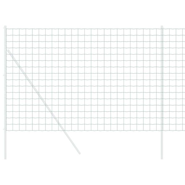 vidaXL Euro Hejn Gr&oslash;n 1.6 x 10m PVC-belagt jern
