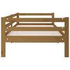 vidaXL daybed 90x190 cm massivt fyrretr&aelig; gyldenbrun