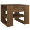 vidaXL sofabord 55,5x55x45 cm konstrueret tr&aelig; brun egetr&aelig;sfarve