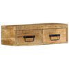 vidaXL v&aelig;gh&aelig;ngt tv-skab 60x30x19 cm massivt ru mangotr&aelig;