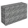 vidaXL gabion-højbed 90x30x60 cm galvaniseret stål