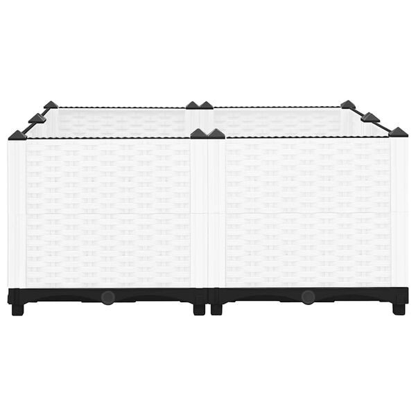 vidaXL h&oslash;jbed 80x80x38 cm polypropylen