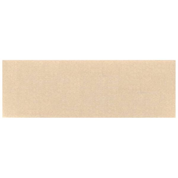 vidaXL v&aelig;gpaneler 12 stk. 90x30 cm 3,24 m&sup2; stof cremefarvet