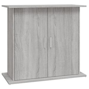 vidaXL akvariebord 81x36x73 cm konstrueret tr&aelig; gr&aring; sonoma-eg