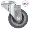 vidaXL drejehjul med bolthul 12 stk. 50 mm