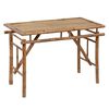 vidaXL foldbart havebord 115x50x75 cm bambus