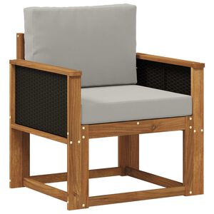 vidaXL Udend&oslash;rs Mellem Sofa Massivt Akacietr&aelig; Naturfarvet