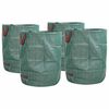 vidaXL Havematerialeposer 4 stk. 300 l Gr&oslash;n Polypropylen