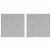 vidaXL Trappe Tread 2 stk. 40 x 40 cm S&oslash;lv Aluminium Firkantet