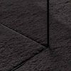 vidaXL Tæppe HUARTE Sort 100 x 200 cm Polyester