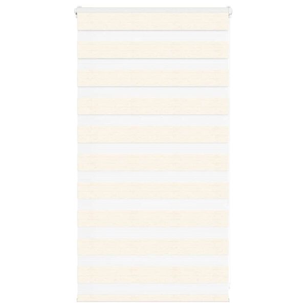 vidaXL zebragardin marmorbeige 85x100 cm stofbredde 80,9 cm polyester