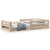 vidaXL sengeramme uden madras 70x140 cm massivt fyrretr&aelig;