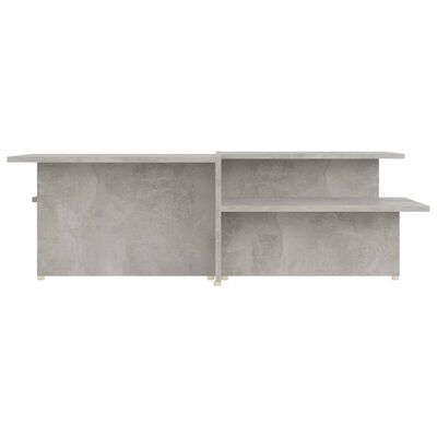 vidaXL sofabord 2 stk. 111,5x50x33 cm konstrueret træ betongrå