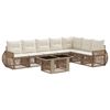 vidaXL Havesofa S&aelig;t 8 stk. Beige og cremehvid polyrattan